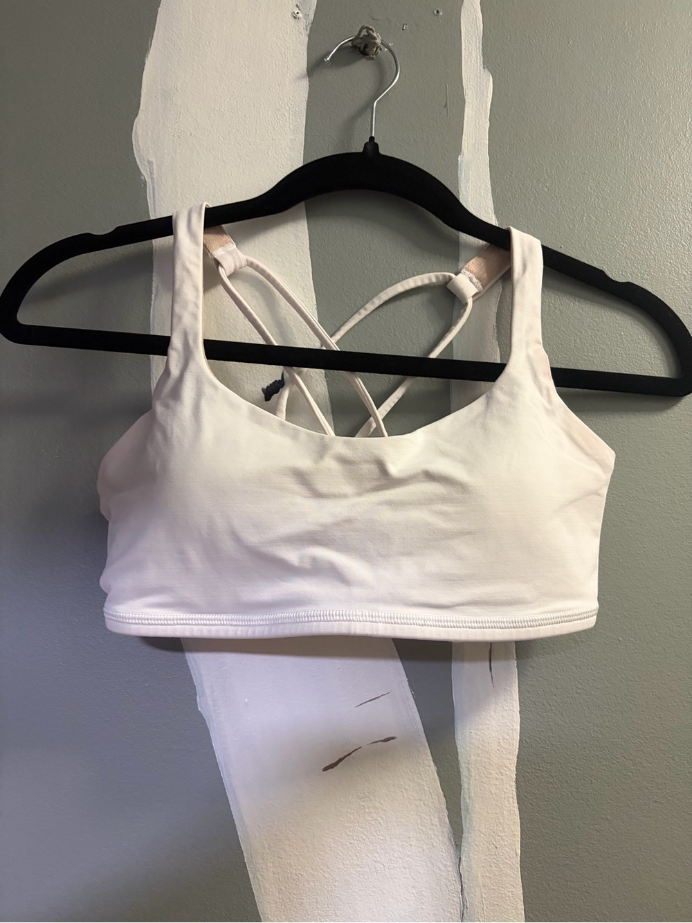 Lululemon Soft Strappy Sports Bra - White
